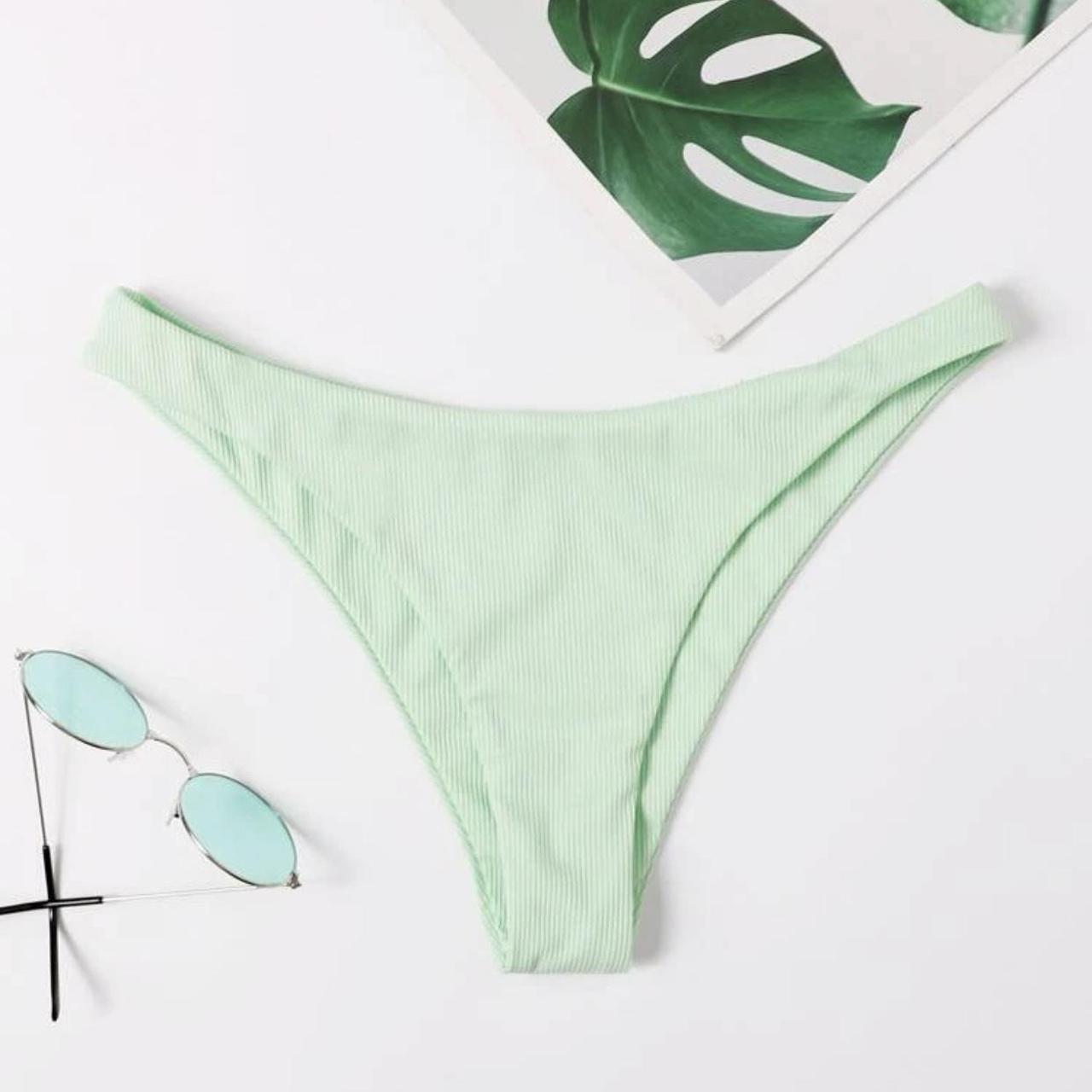 Women's Green Bikiniandtankinibottoms Depop