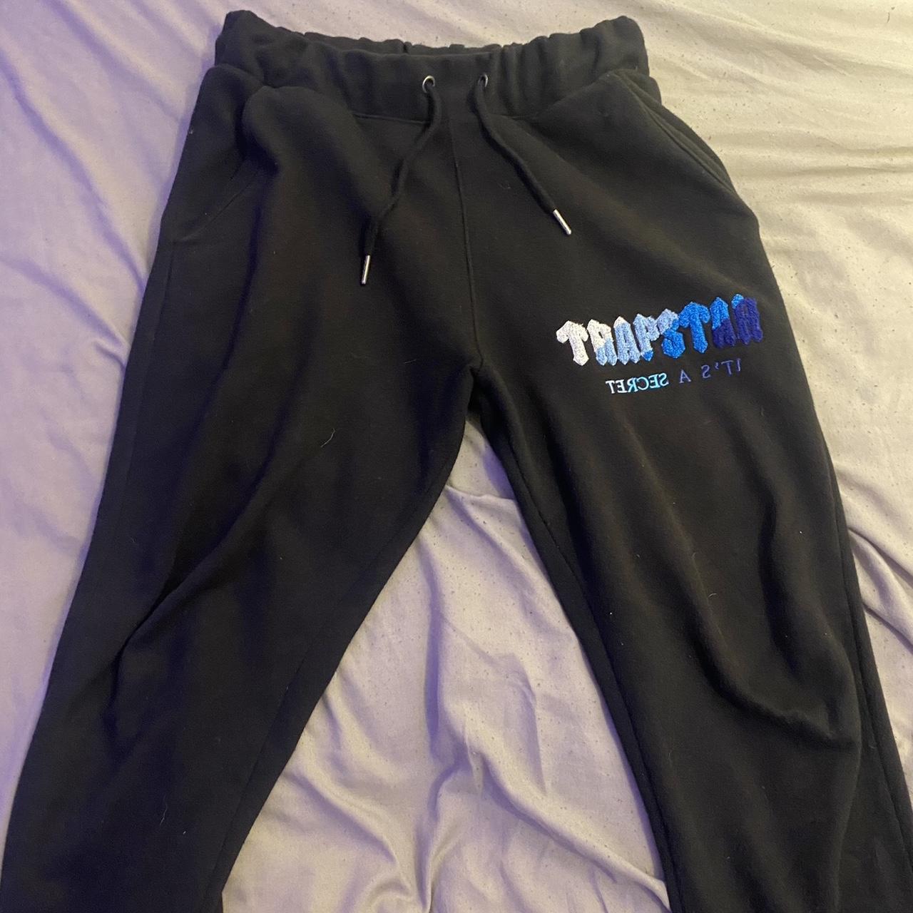 Trapstar joggers size s worn a Hand-full Off times - Depop