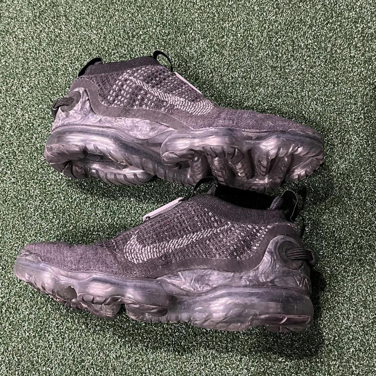 Nike air vapormax outlet plus men's black/black/dark grey