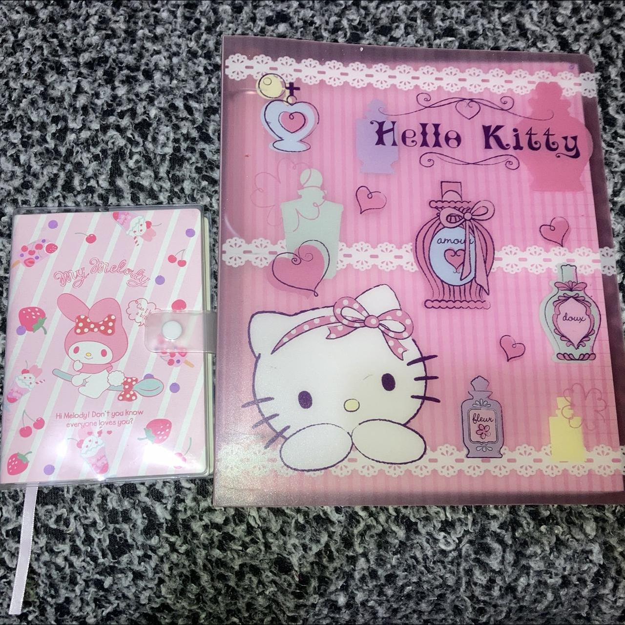 Hello Kitty Pink and White Books | Depop