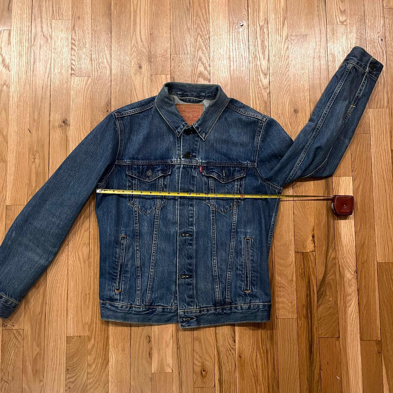 Levis shop jacket measurements