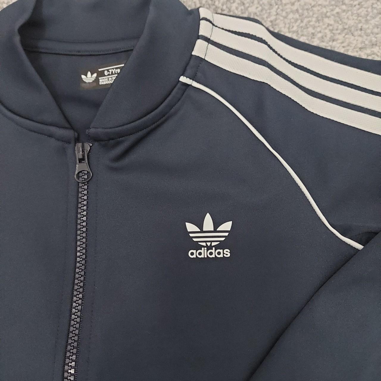 KIDS Adidas Originals SST Superstar Tracksuit Navy... - Depop