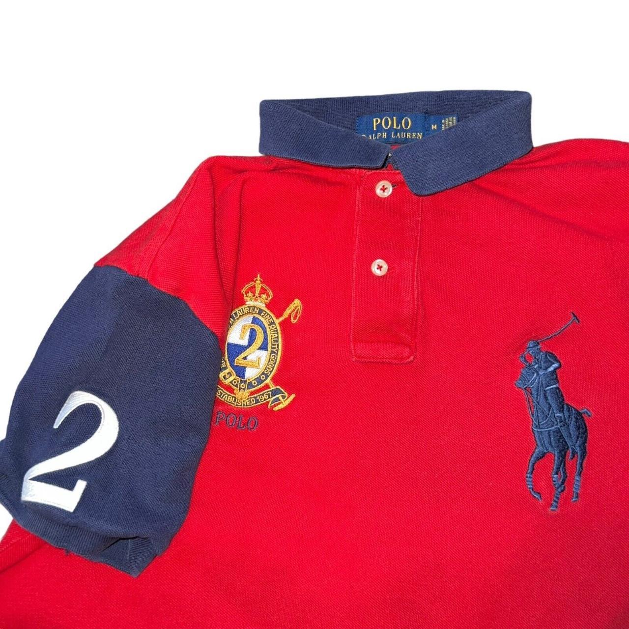 This Polo Ralph Lauren shirt features a collared... - Depop