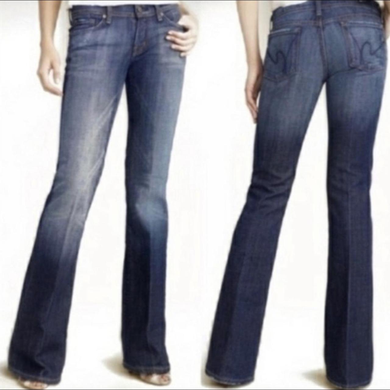 Citizens of Humanity Kelly #001 hot Stretch Low Waist Bootcut Jeans