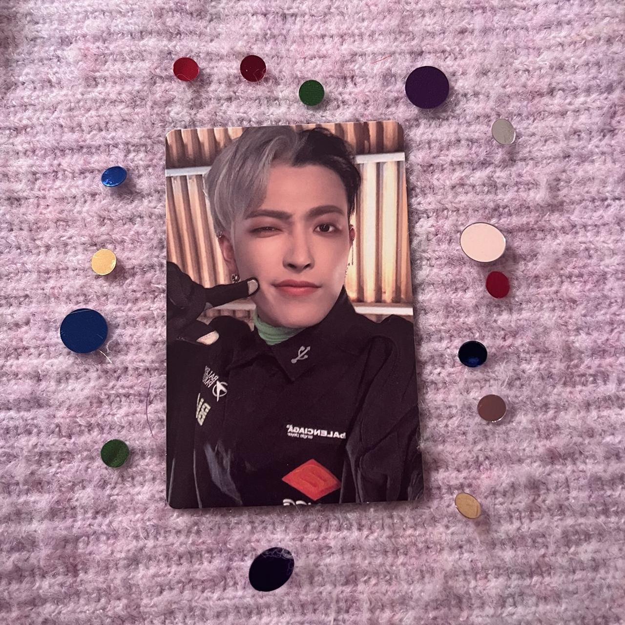 Ateez Hongjoong Photocard From World Ep Album Depop