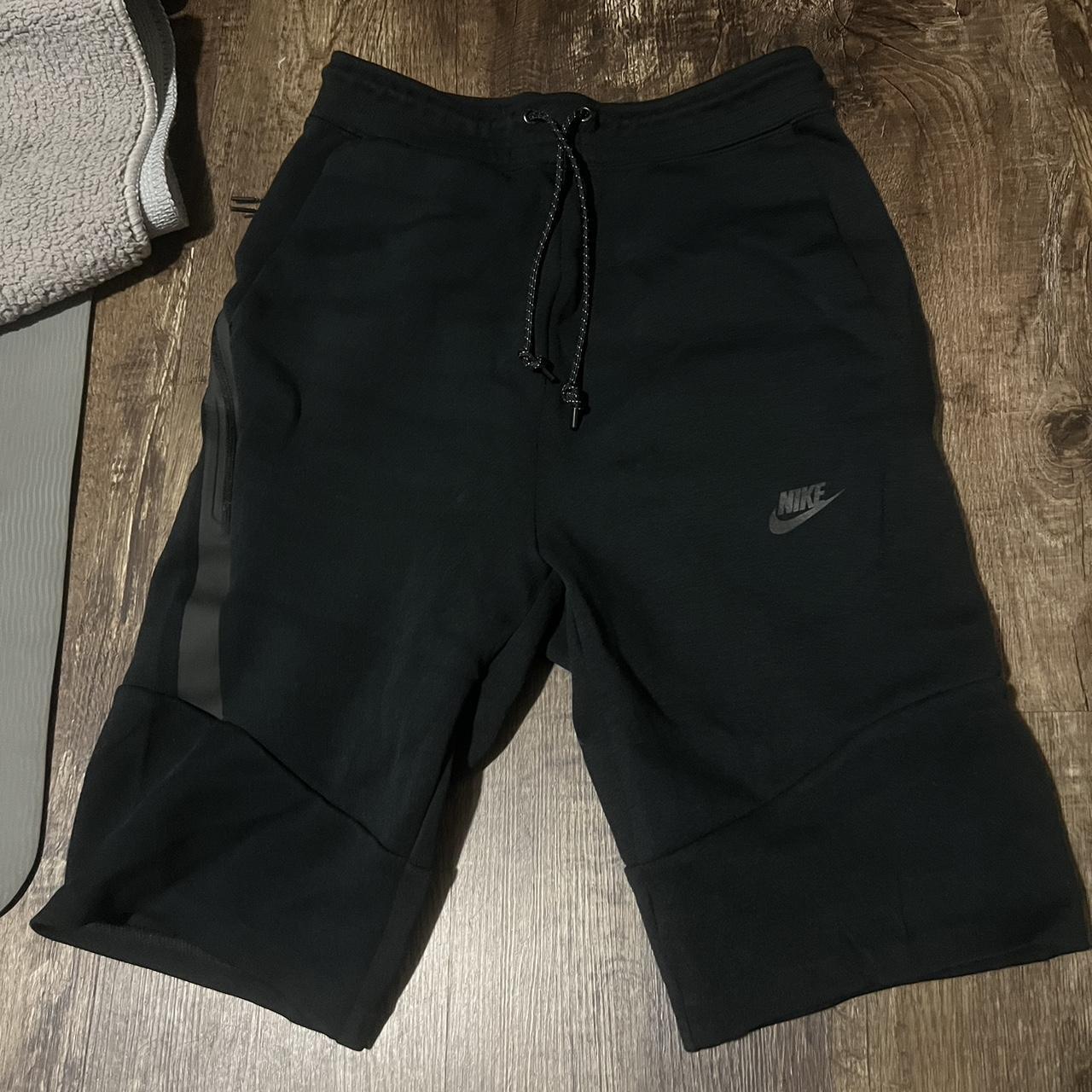 Nike tech fleece shorts lil longer than the regular... - Depop