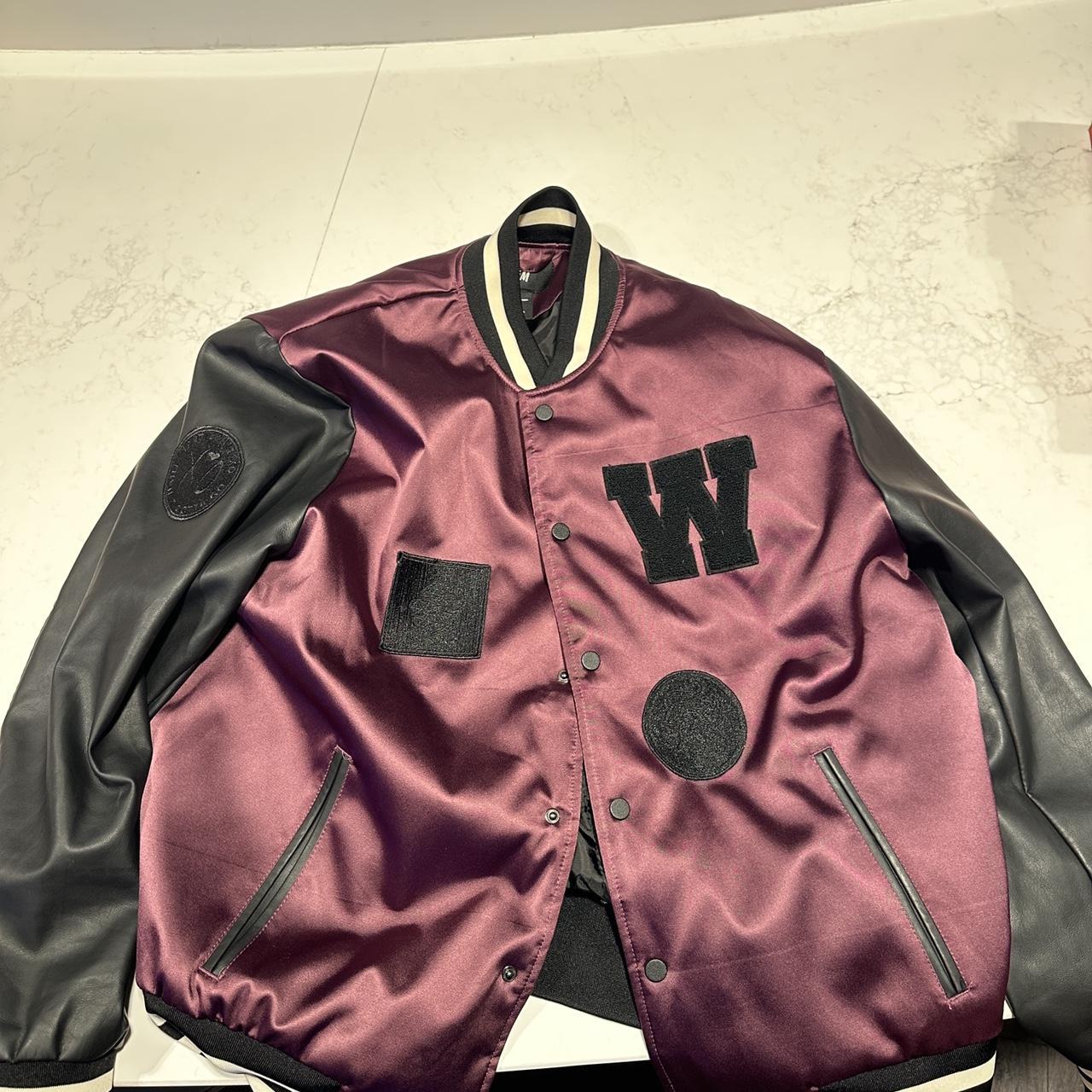 The weeknd outlet purple jacket