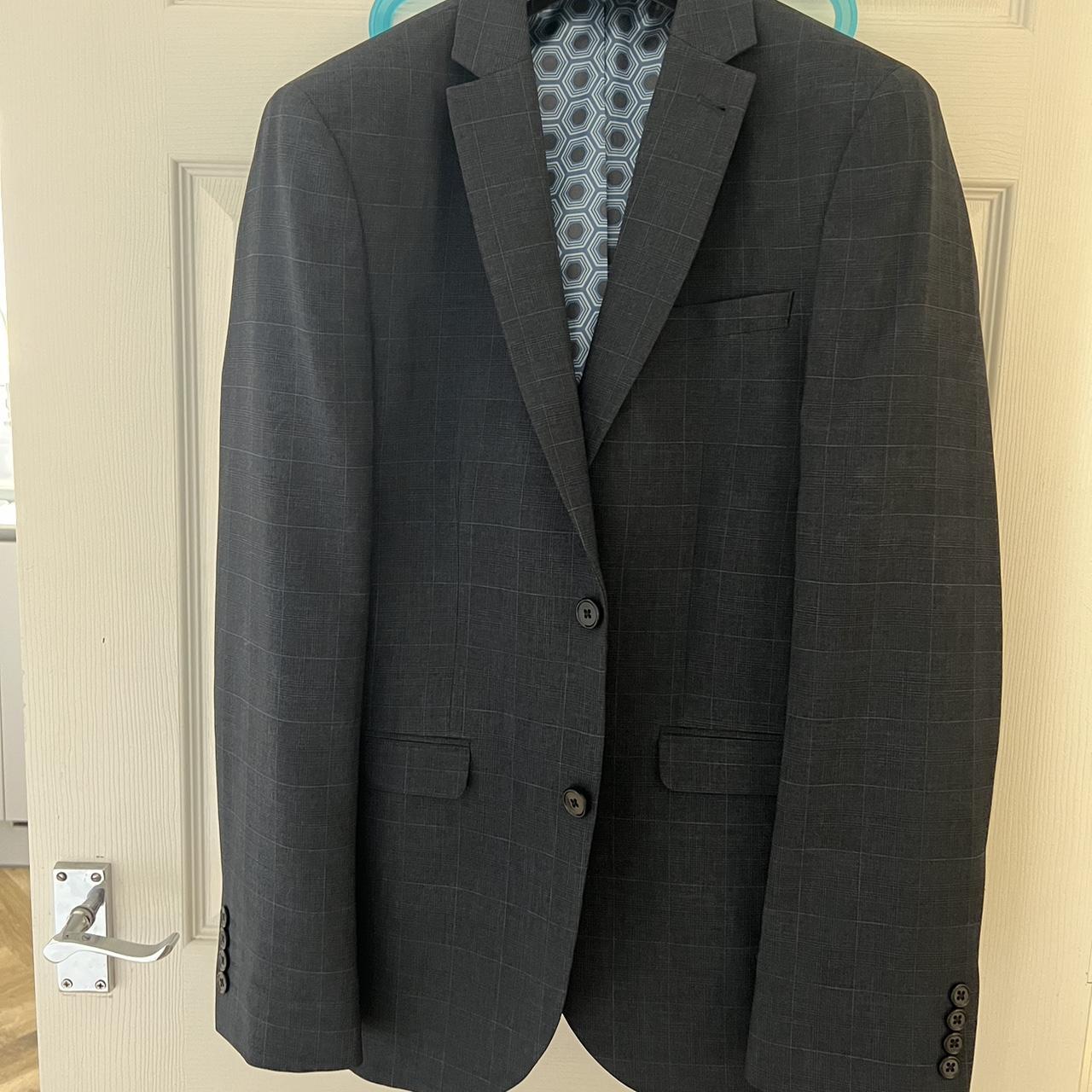 Slim thompson suit hot sale jacket in worsted wool