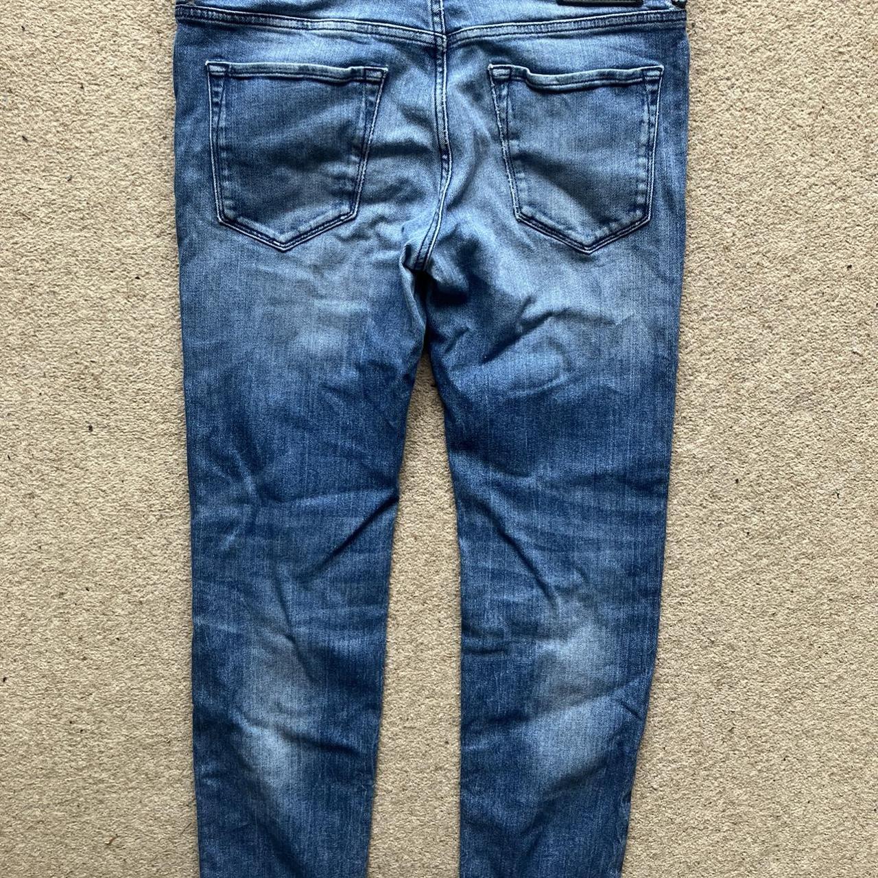 Mens Hugo Boss Jeans Maine Regular Fit Blue Size W34... Depop