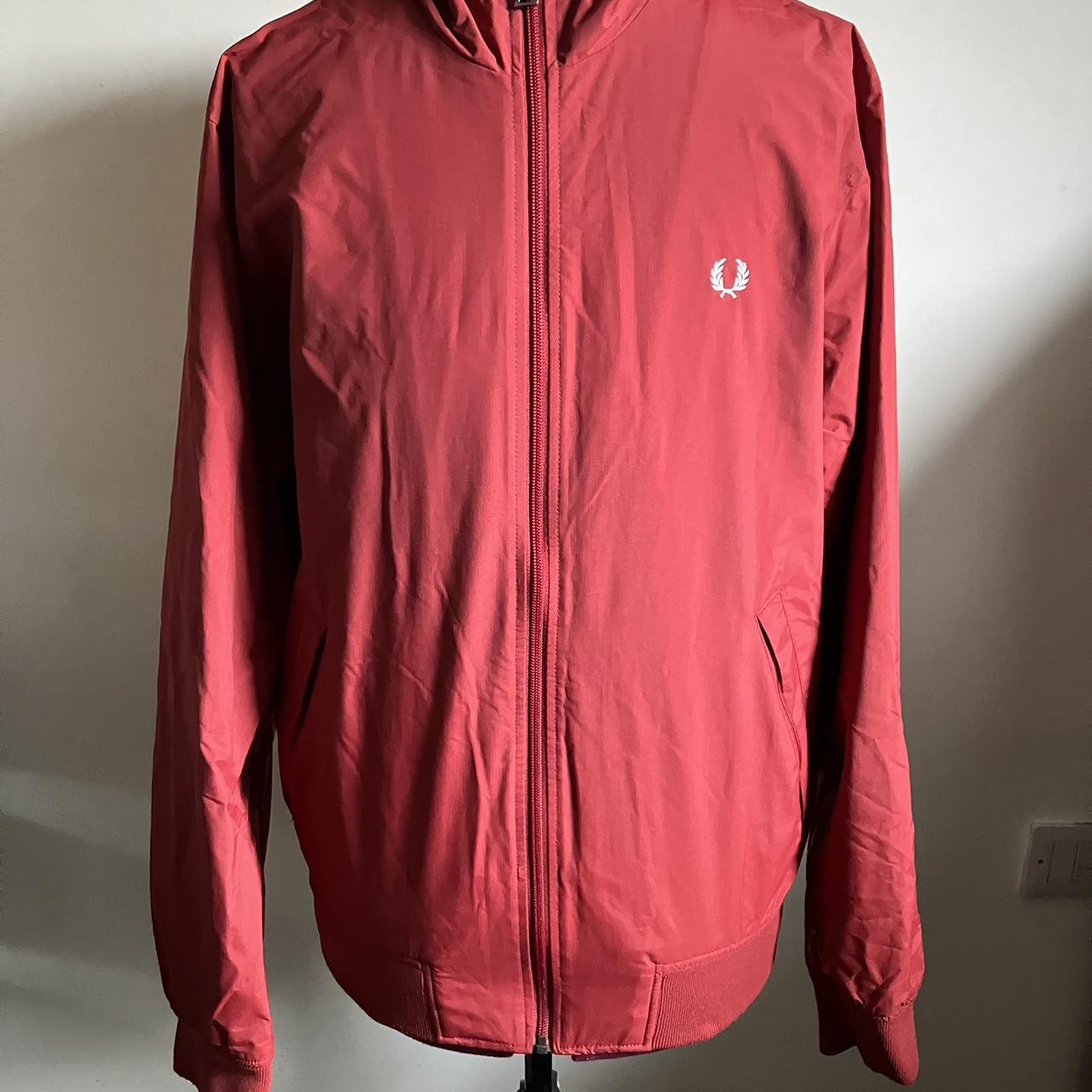 Fred perry brentham jacket red hotsell