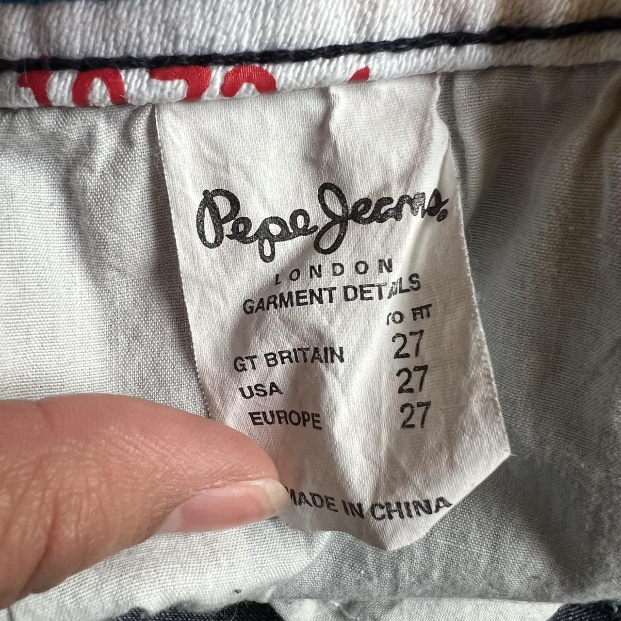 Pepe Jeans Women's Red and Blue Jeans (3)
