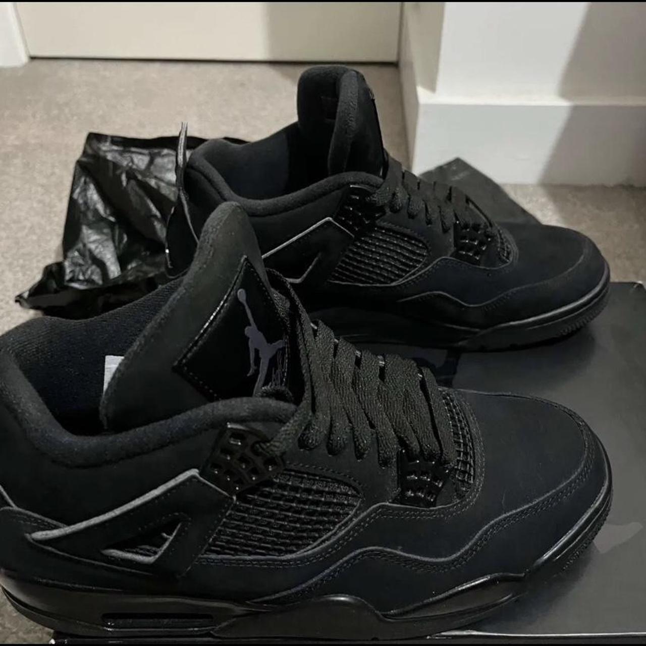 black cat jordan 4 uk