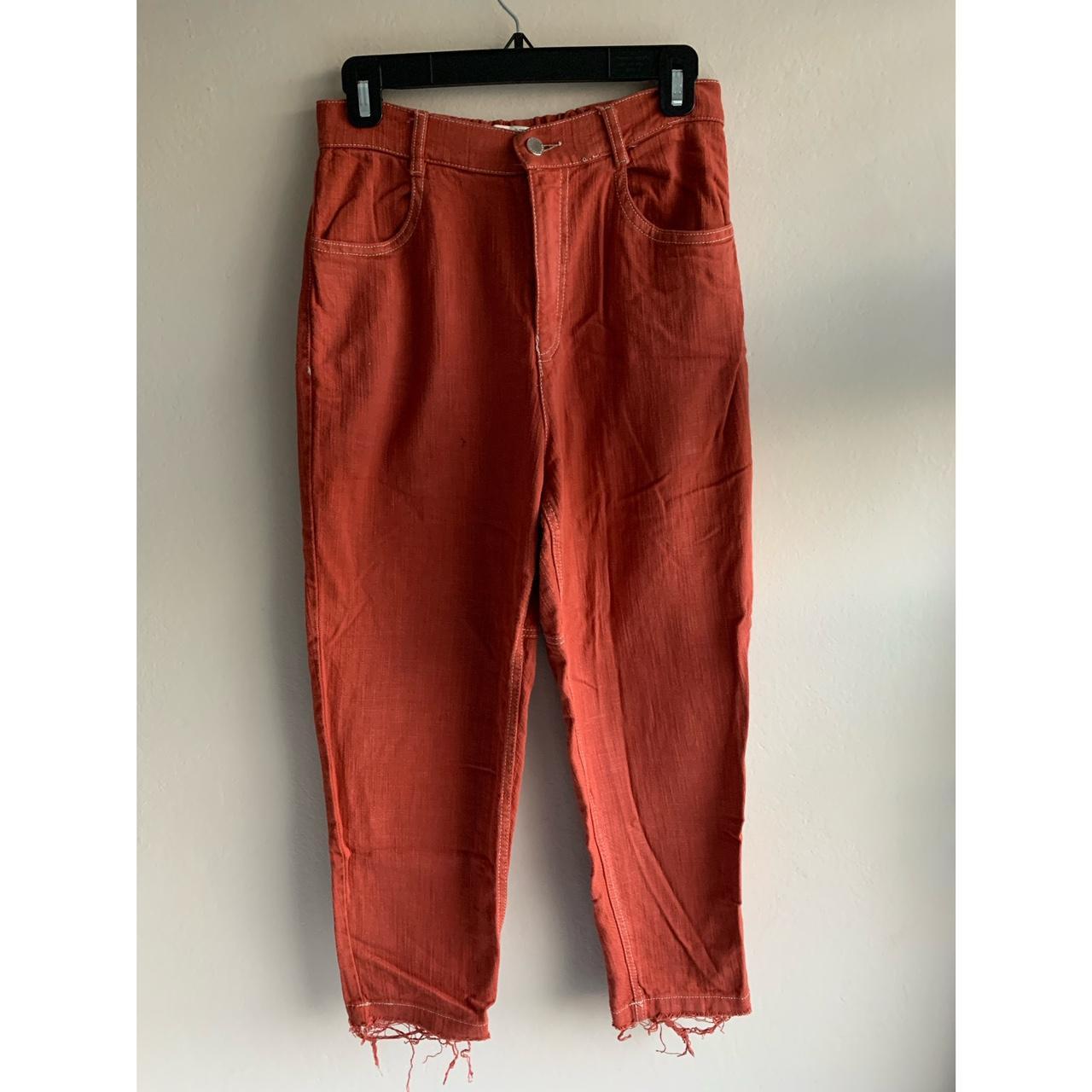 Zara cheap rust pants