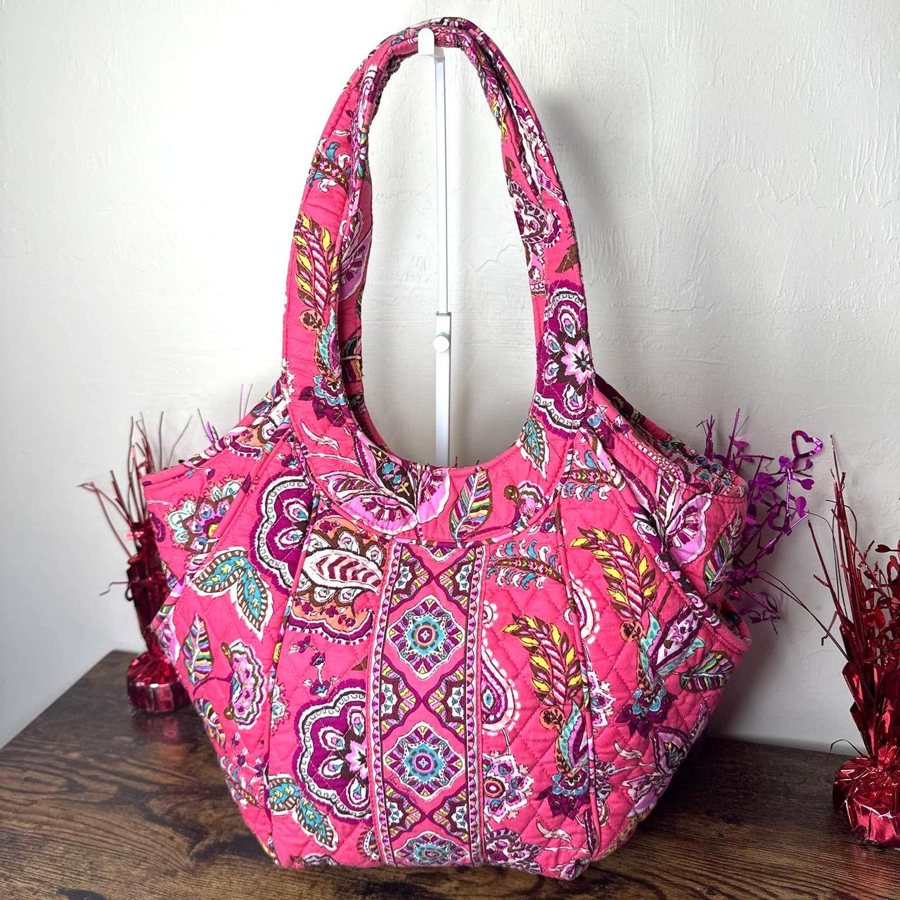 Hot pink sale vera bradley bag