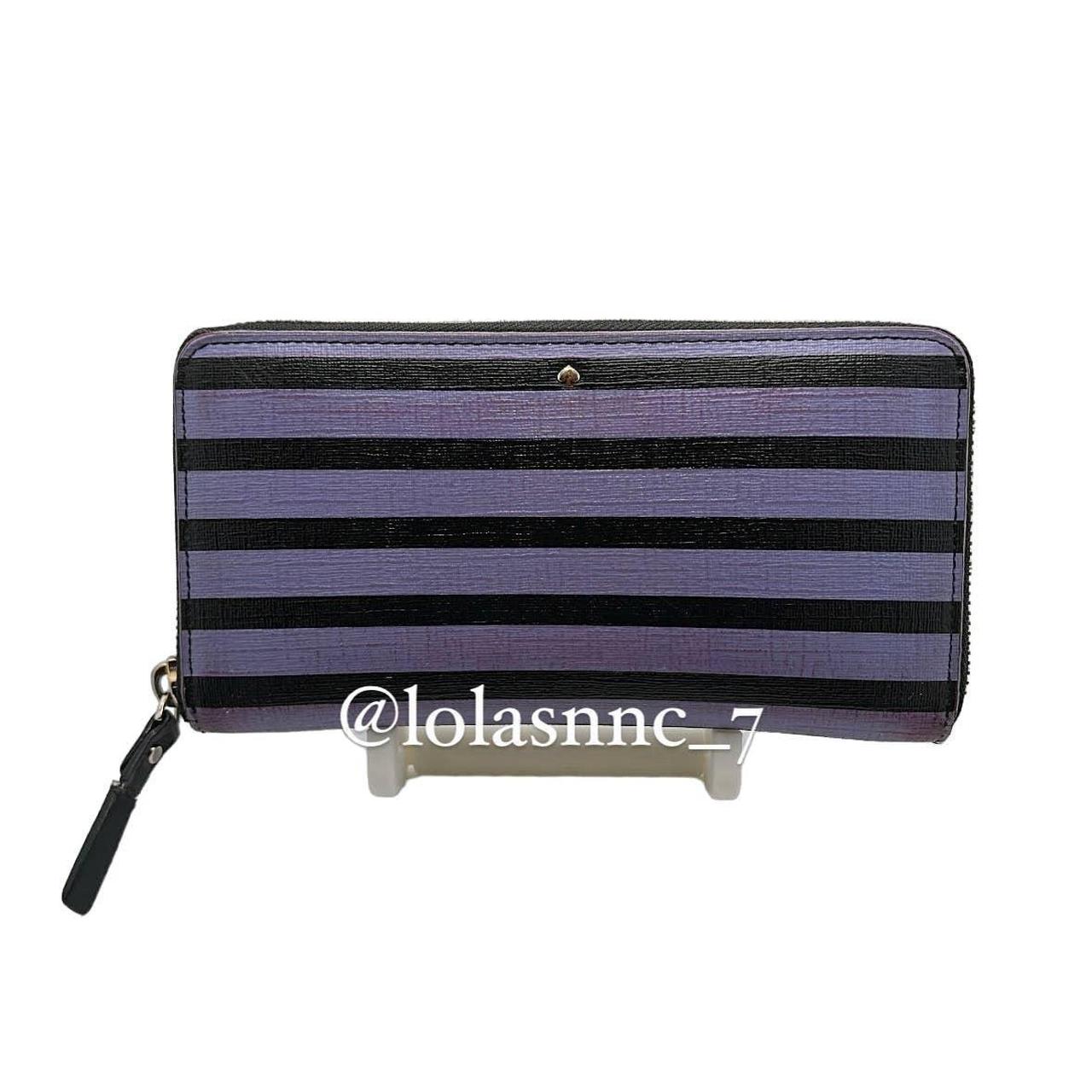 Kate spade purple and best sale blue purse