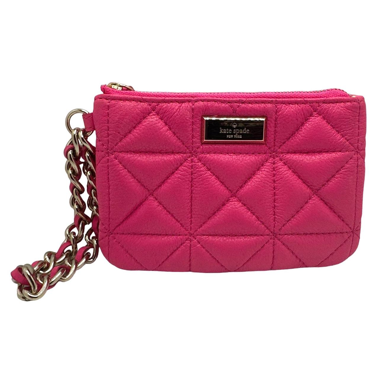 Kate spade discount pink quilted purse