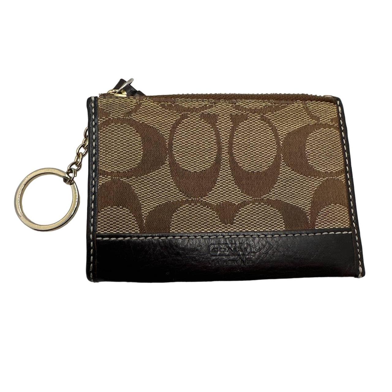 Coach Signature C Two Tone Coin Purse