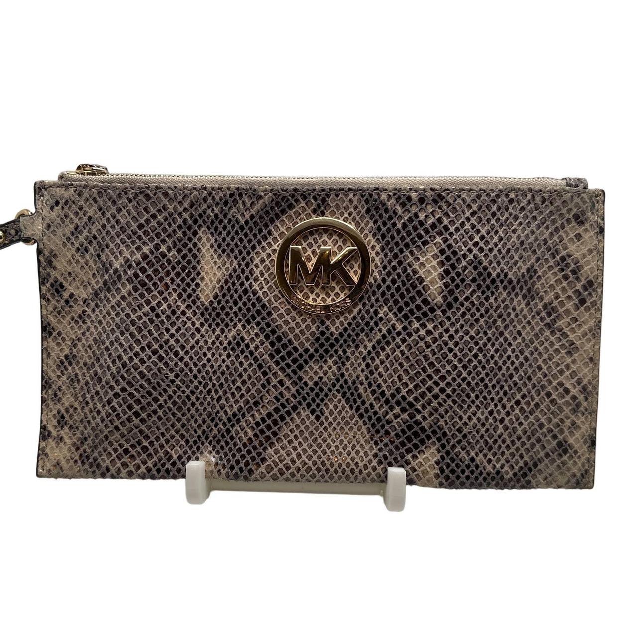 Michael kors 2024 snakeskin wallet