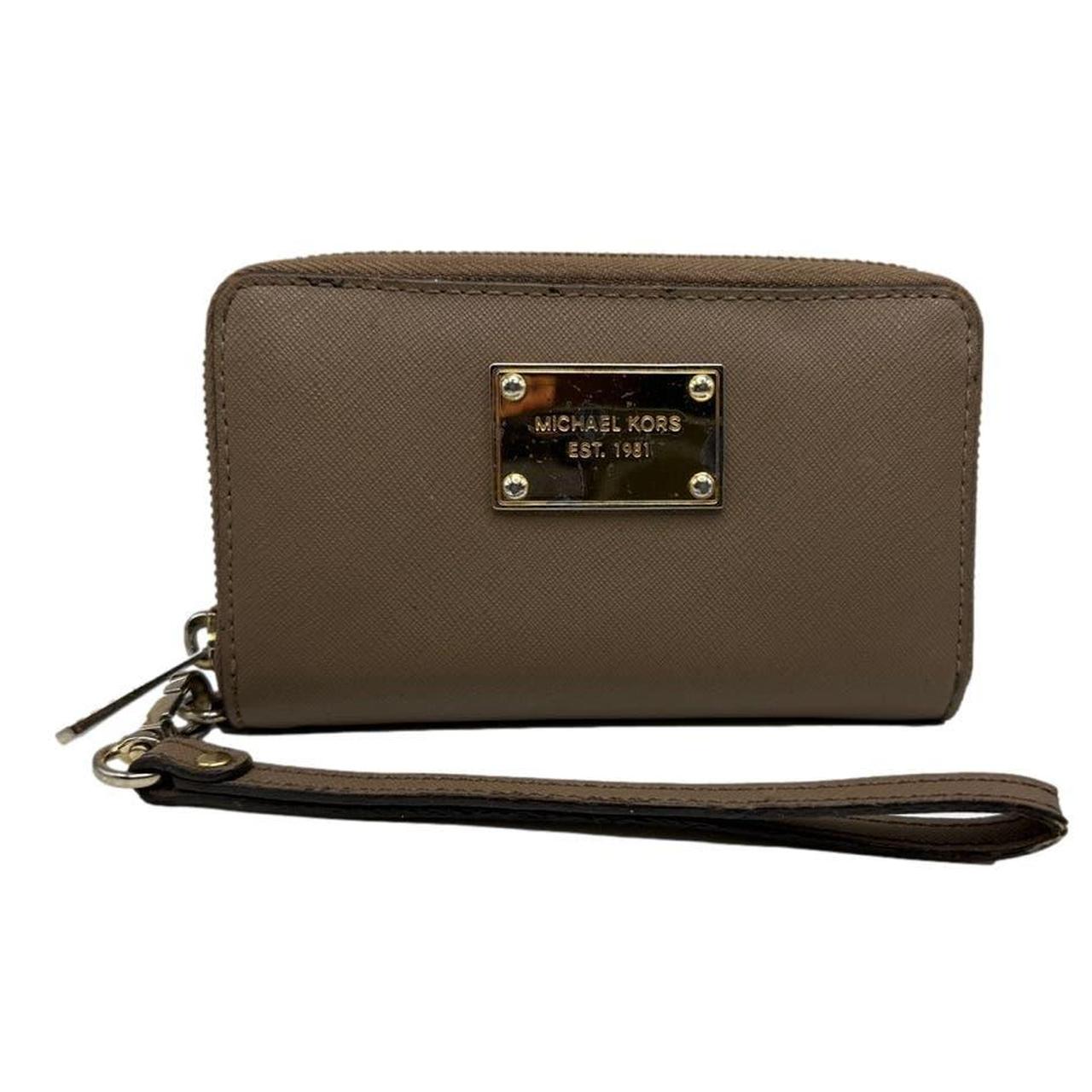 Michael kors deals taupe purse