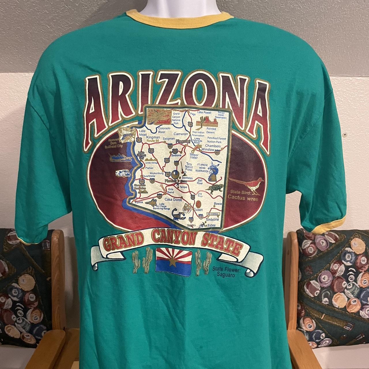 Vintage Arizona Cardinals Tank Top 1995 Single - Depop