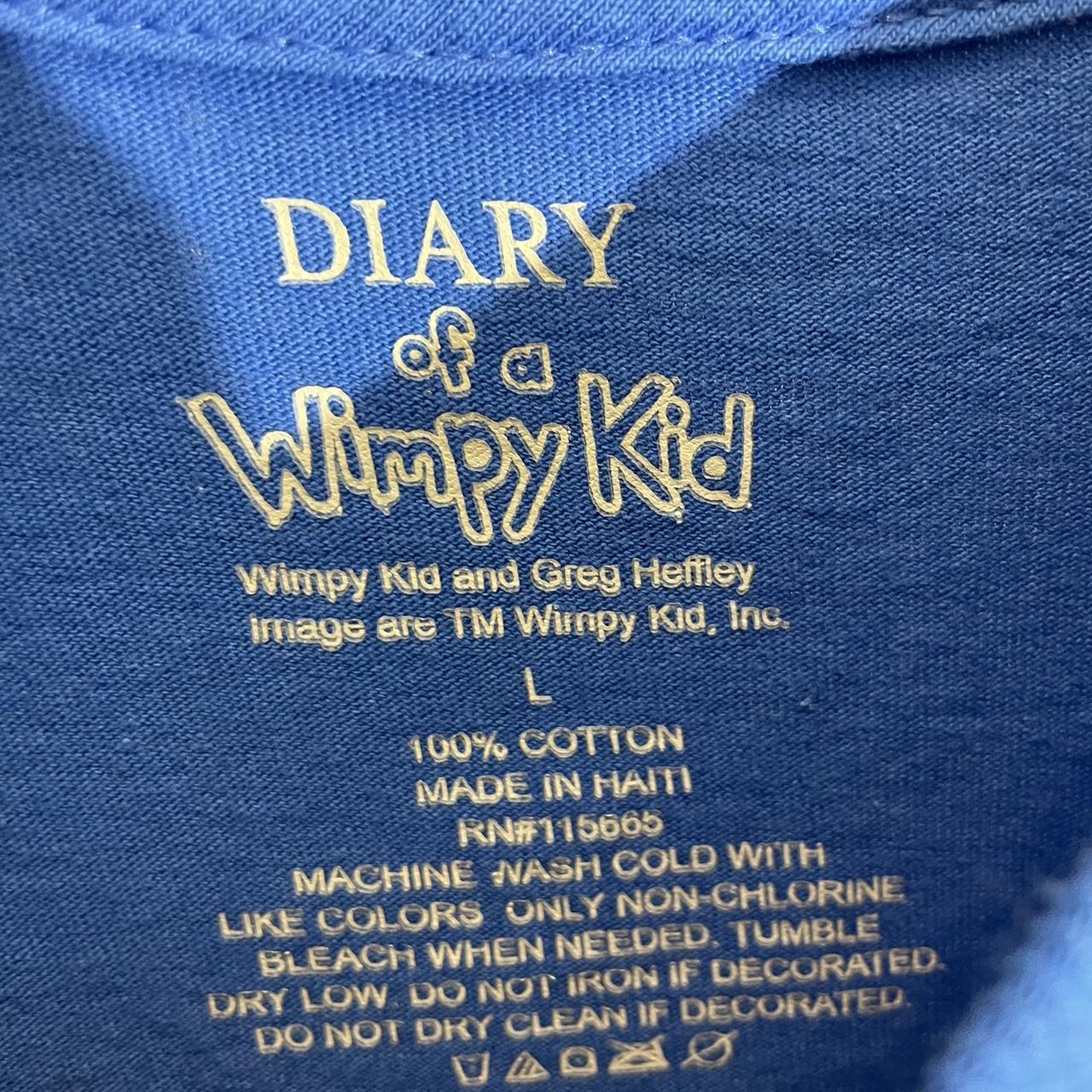 Diary Of A Wimpy Kid print T-shirt Size kid large - Depop