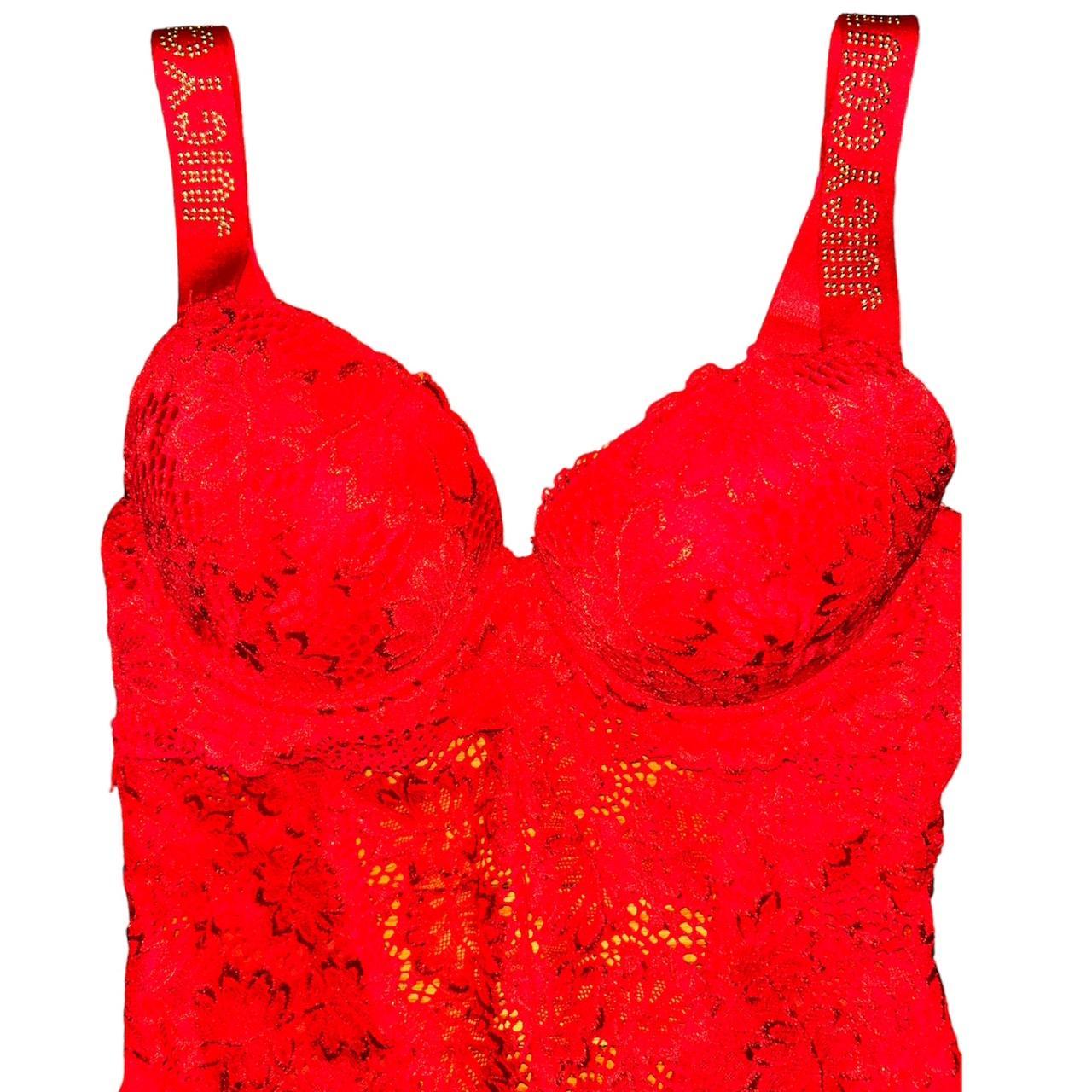Stunning Red Lace Bodysuit by Juicy Couture
