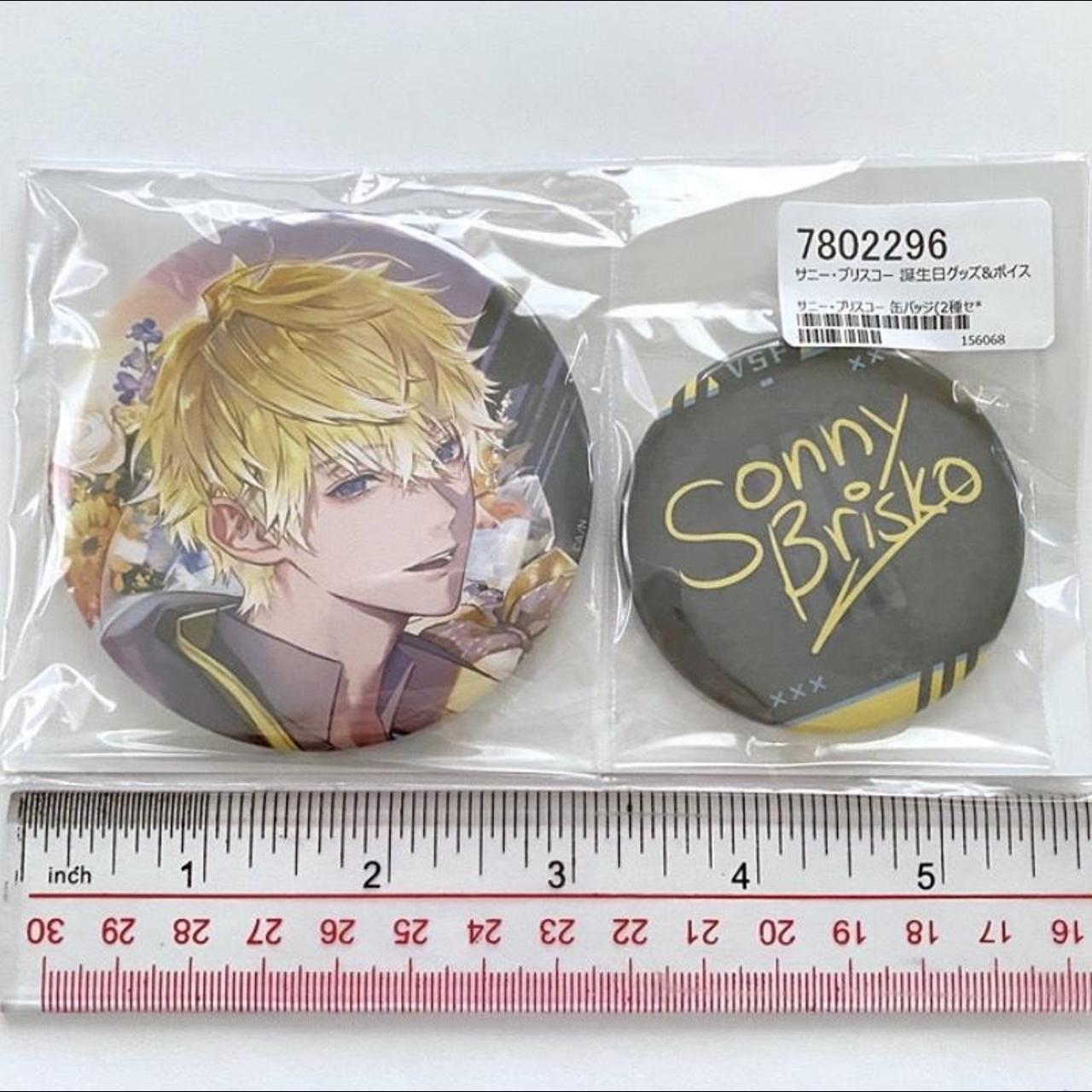 サニー・ブリスコー 缶バッジ サニーブリスコー 缶バッジ キズ有】にじ
