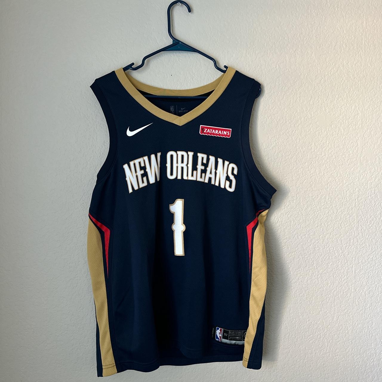 zion williamson new orleans pelicans jersey