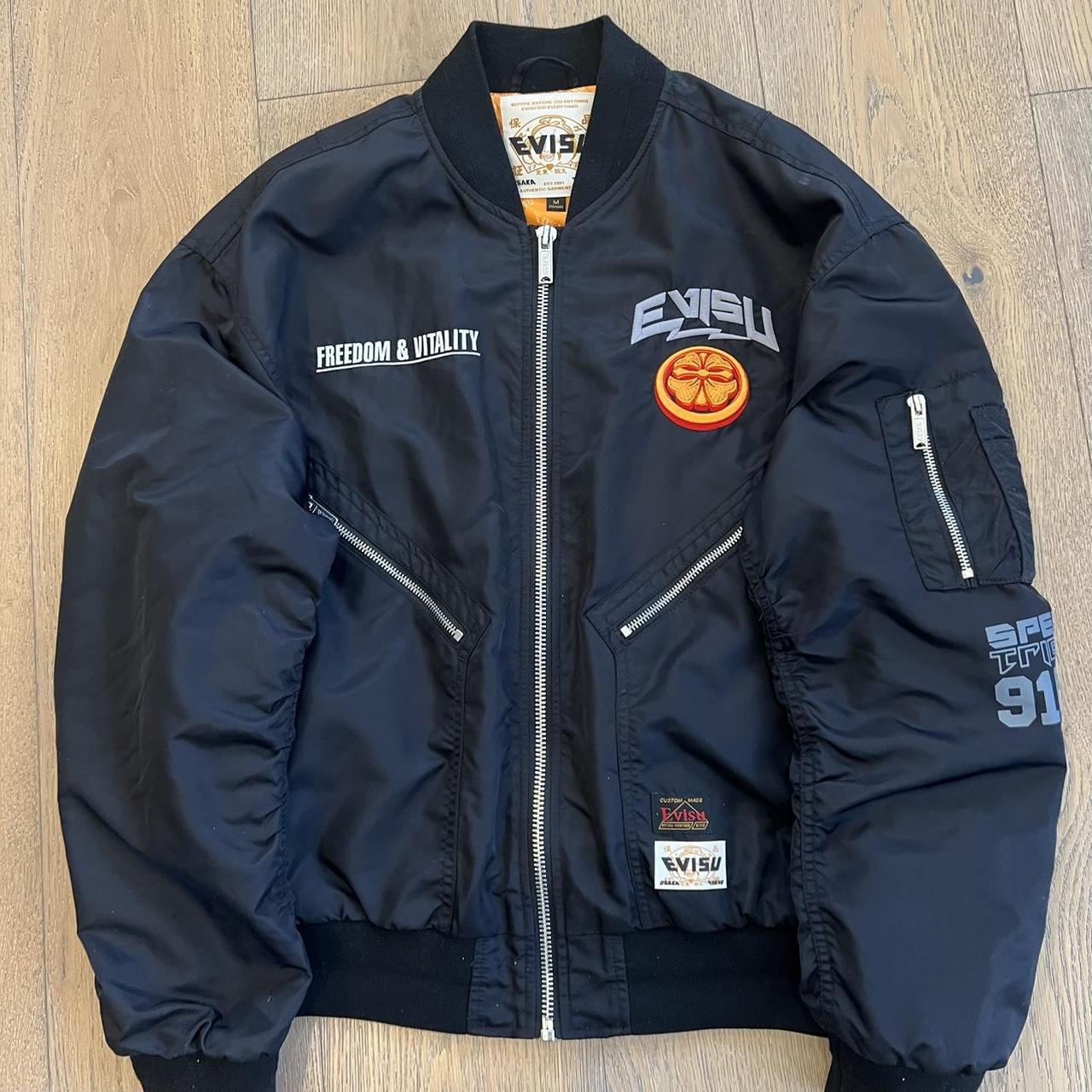 evisu bomber jacket