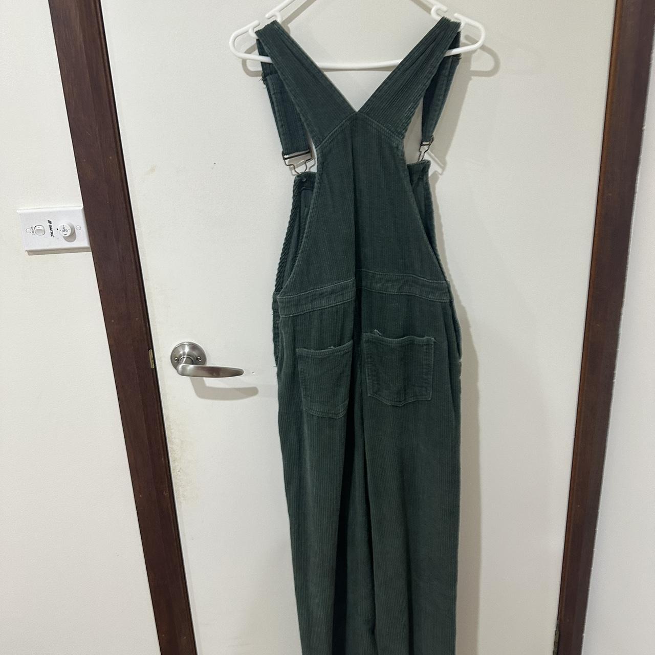 Princess Polly Dark Green Overalls Worn once Depop