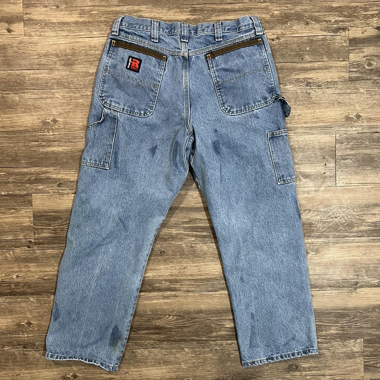 Wrangler Men's Blue Trousers (2)