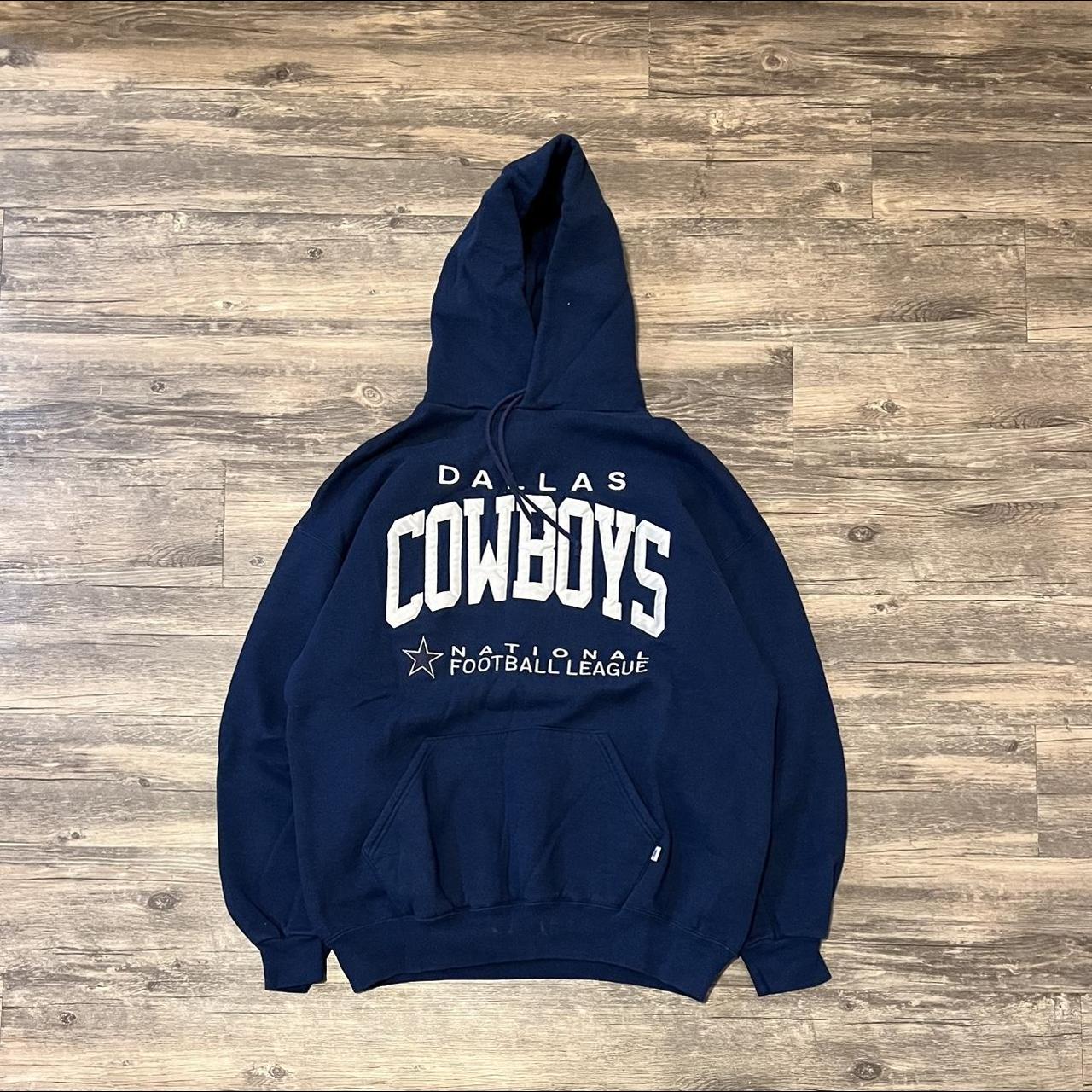 Vintage Dallas cowboys hoodie on a russle tag made... - Depop