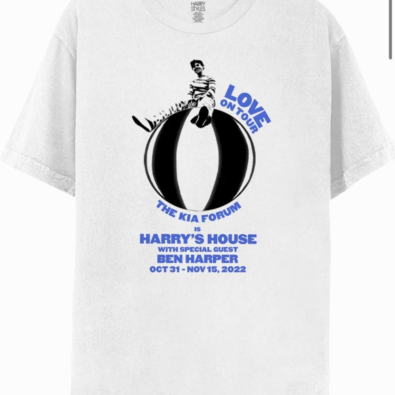 Harry Styles Official Merch  2022 Love on Tour Tee - Depop