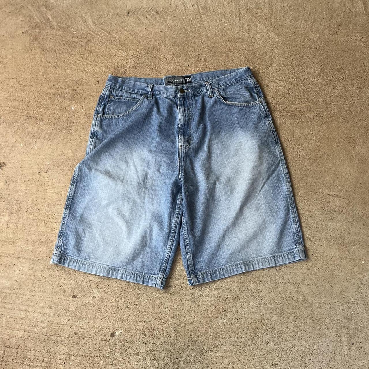 looks like southpole jorts with this fade, super... - Depop