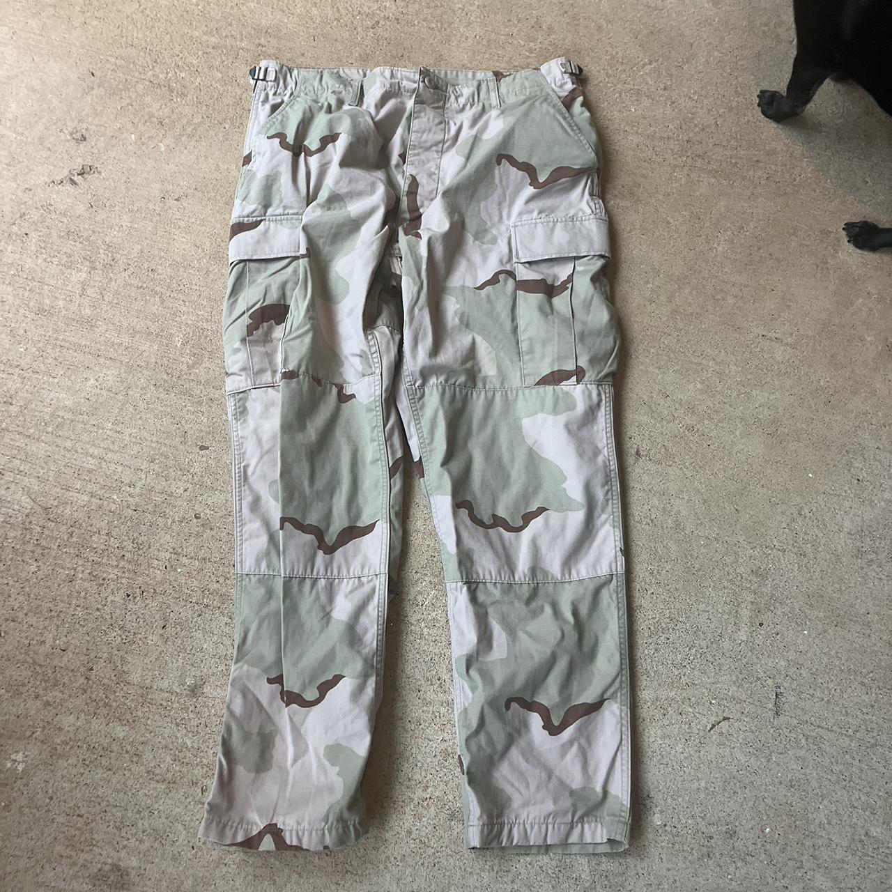 【Raucohouse】Sergeant camo vintage cargo pants 