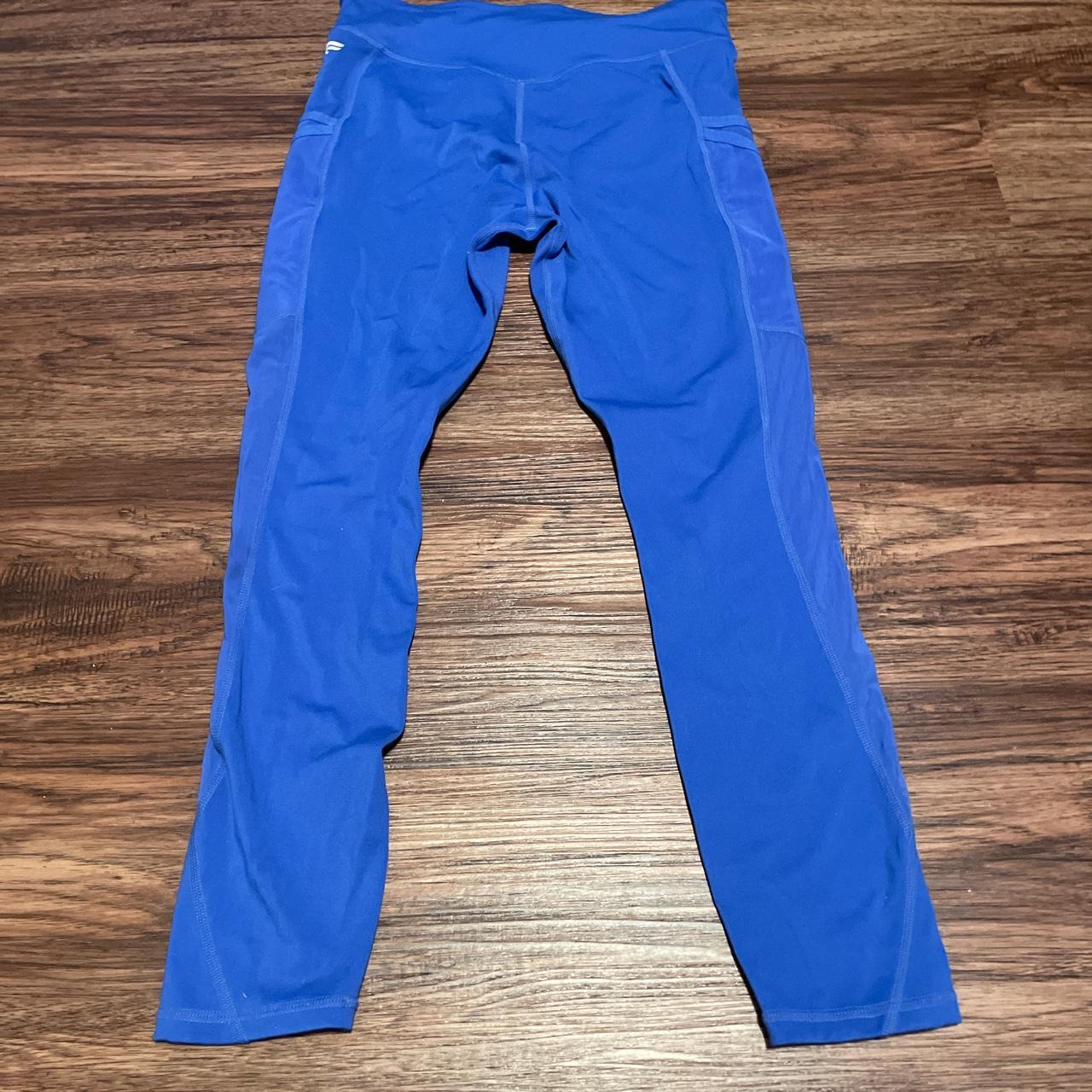 Fabletics Women's Blue Leggings | Depop