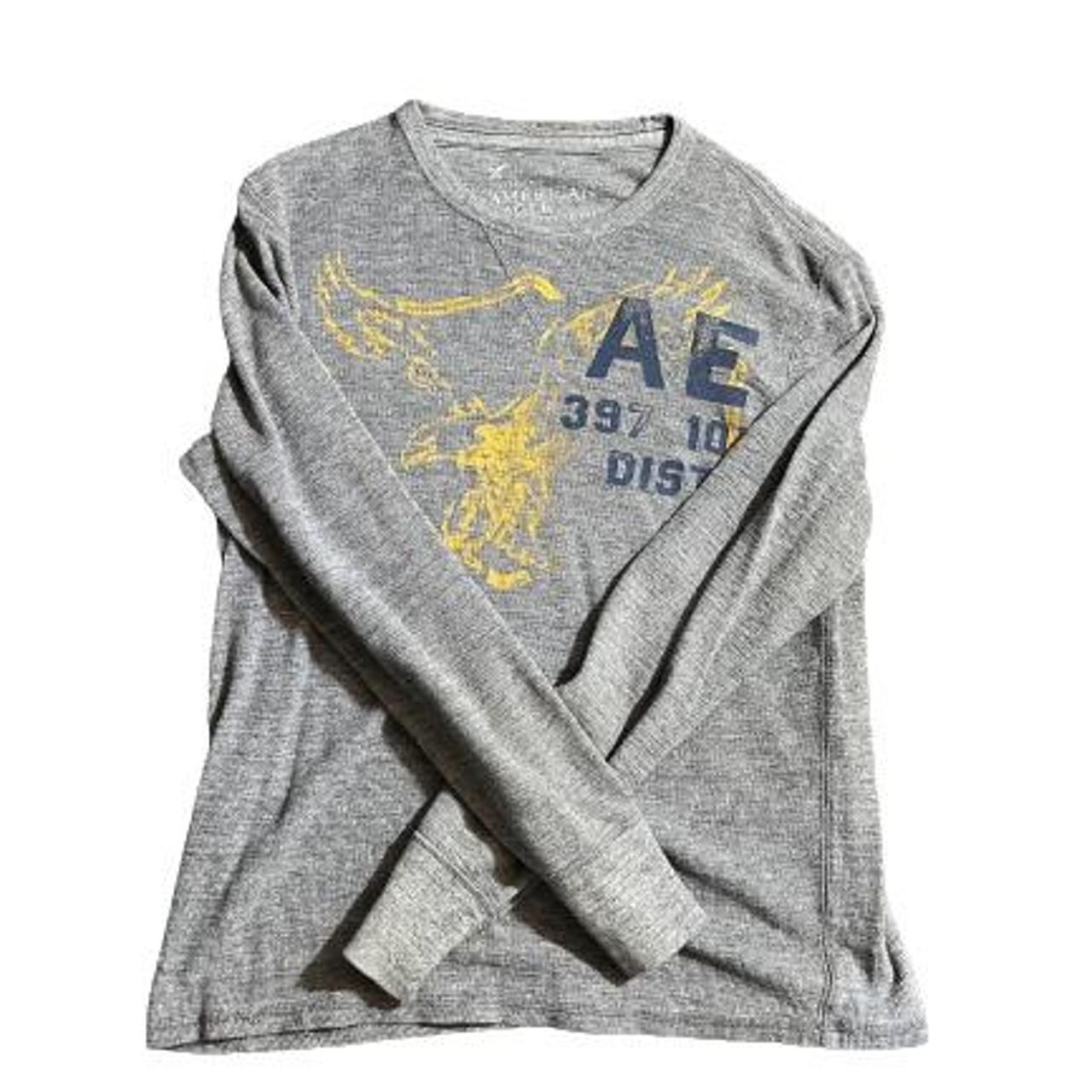 Vintage American eagle thermal long sleeve no... Depop