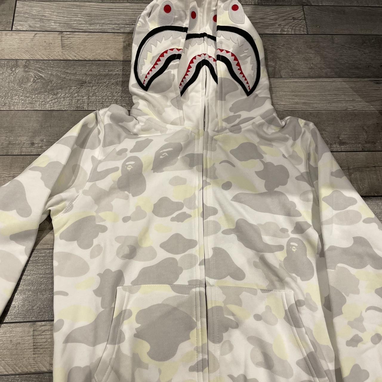 Bape hoodie glow on sale in the dark price