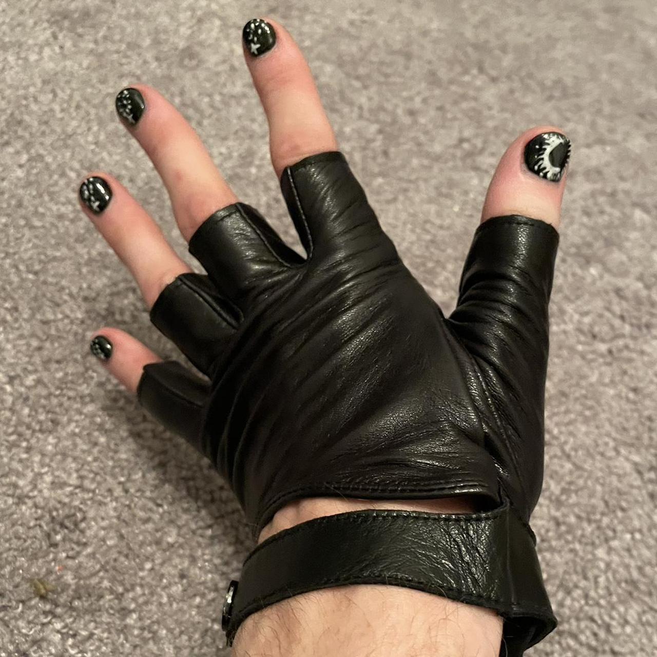 Men's Black Gloves Depop