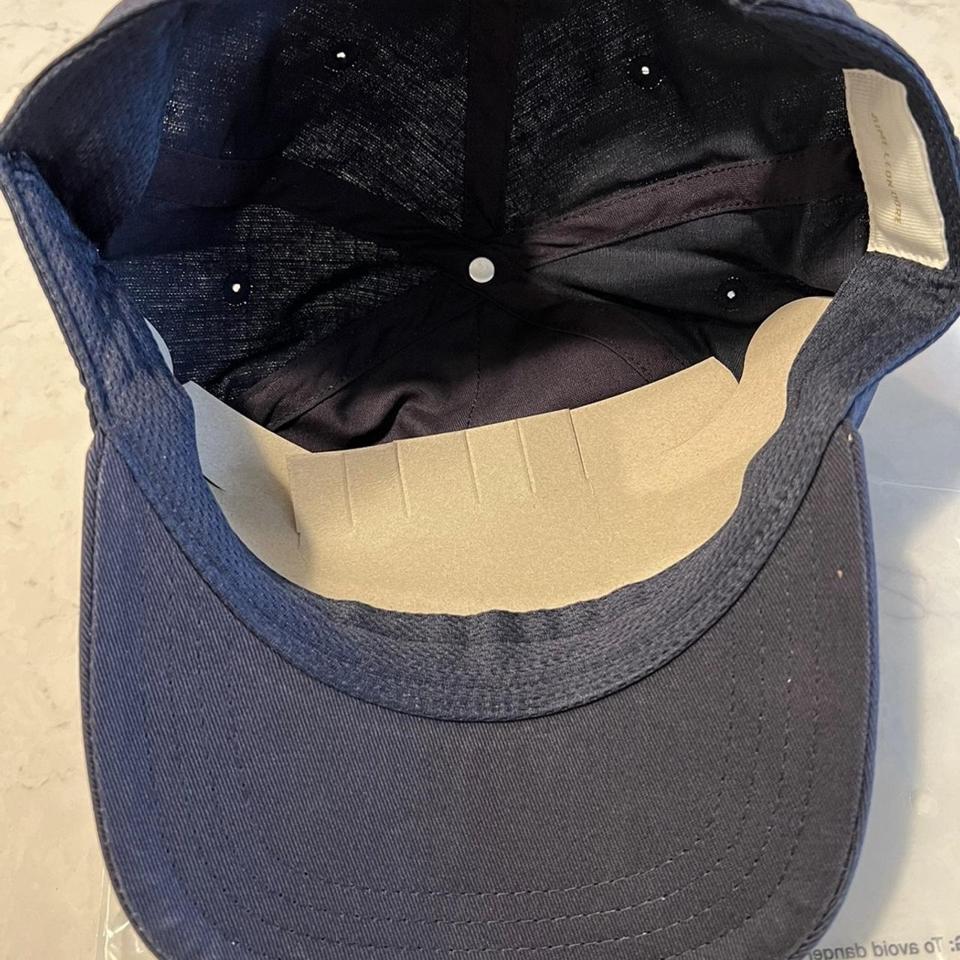 Aime Leon Dore Unisphere Hat in Navy blue... - Depop