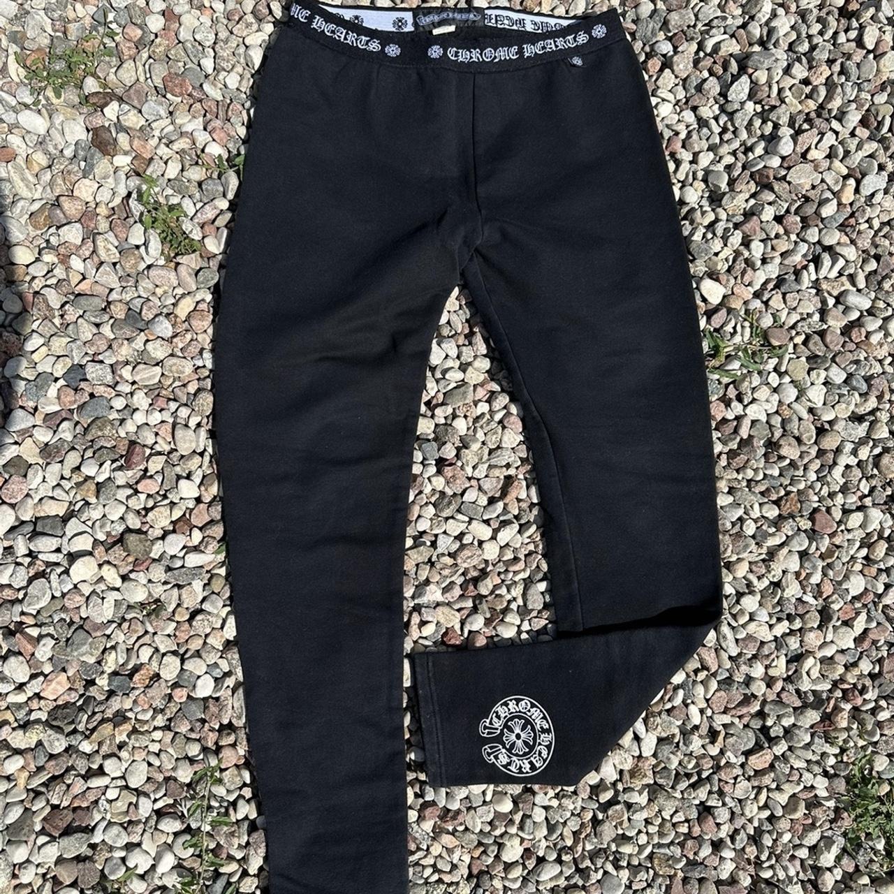 Chrome Hearts leggings size M Never worn, just tried - Depop