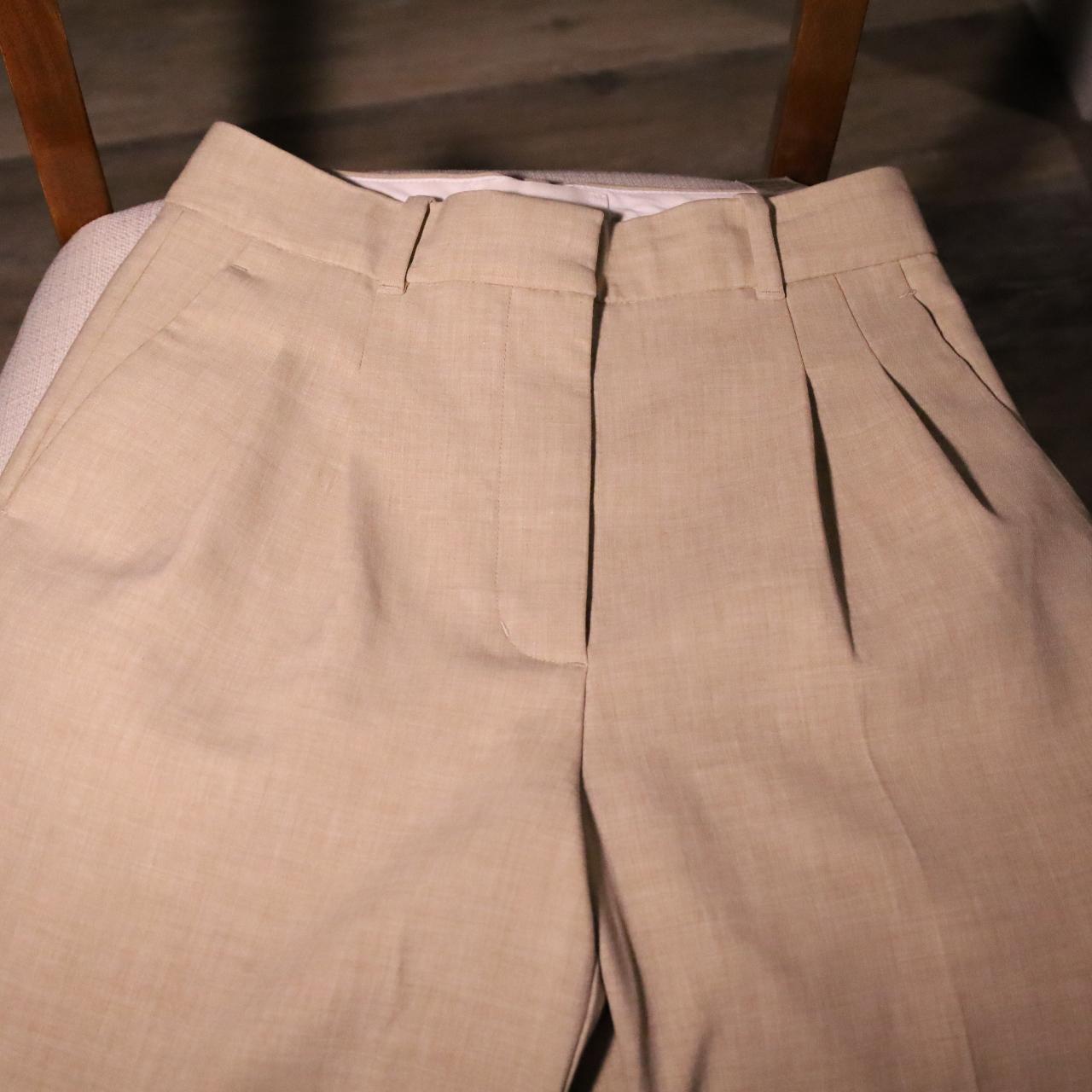 Aritzia, The Effortless Pant™ Heather Oat Beige,... Depop