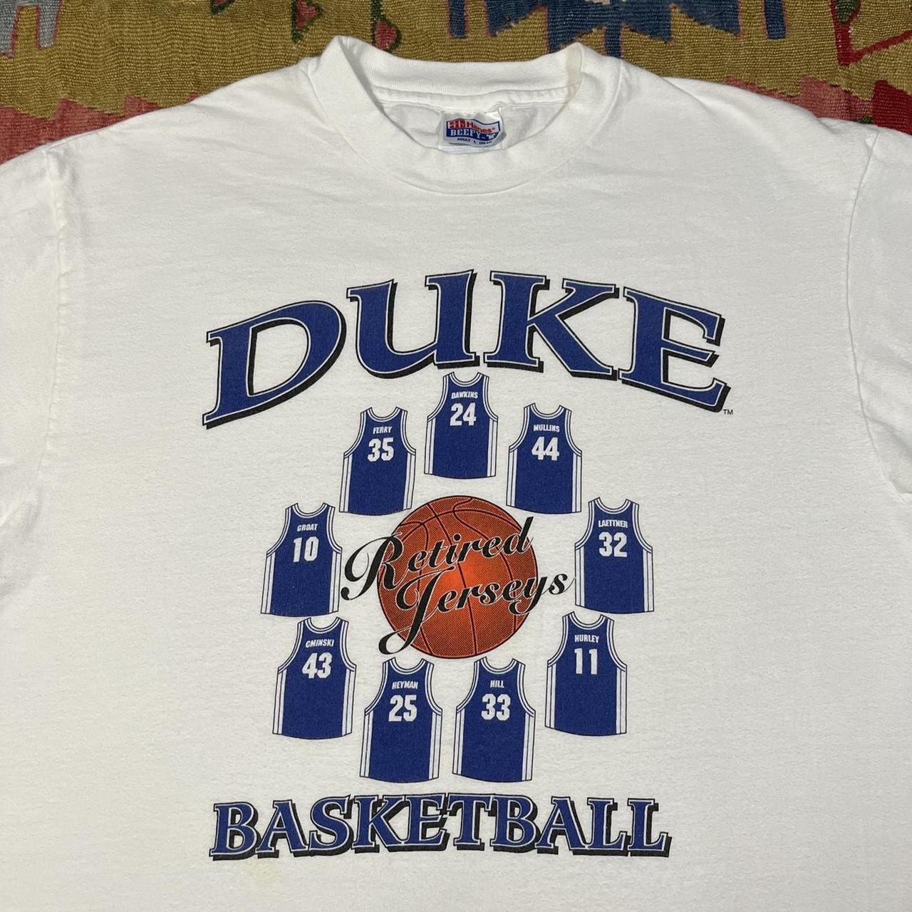 Duke basketball retired jerseys best sale