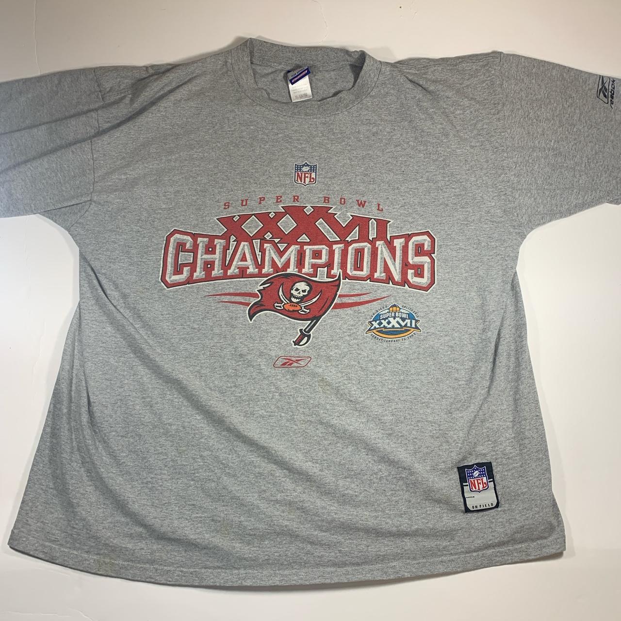 Tampa Bay Buccaneers NFL Super Bowl XXXVII Champions T-Shirt - 3XL – The  Vintage Store