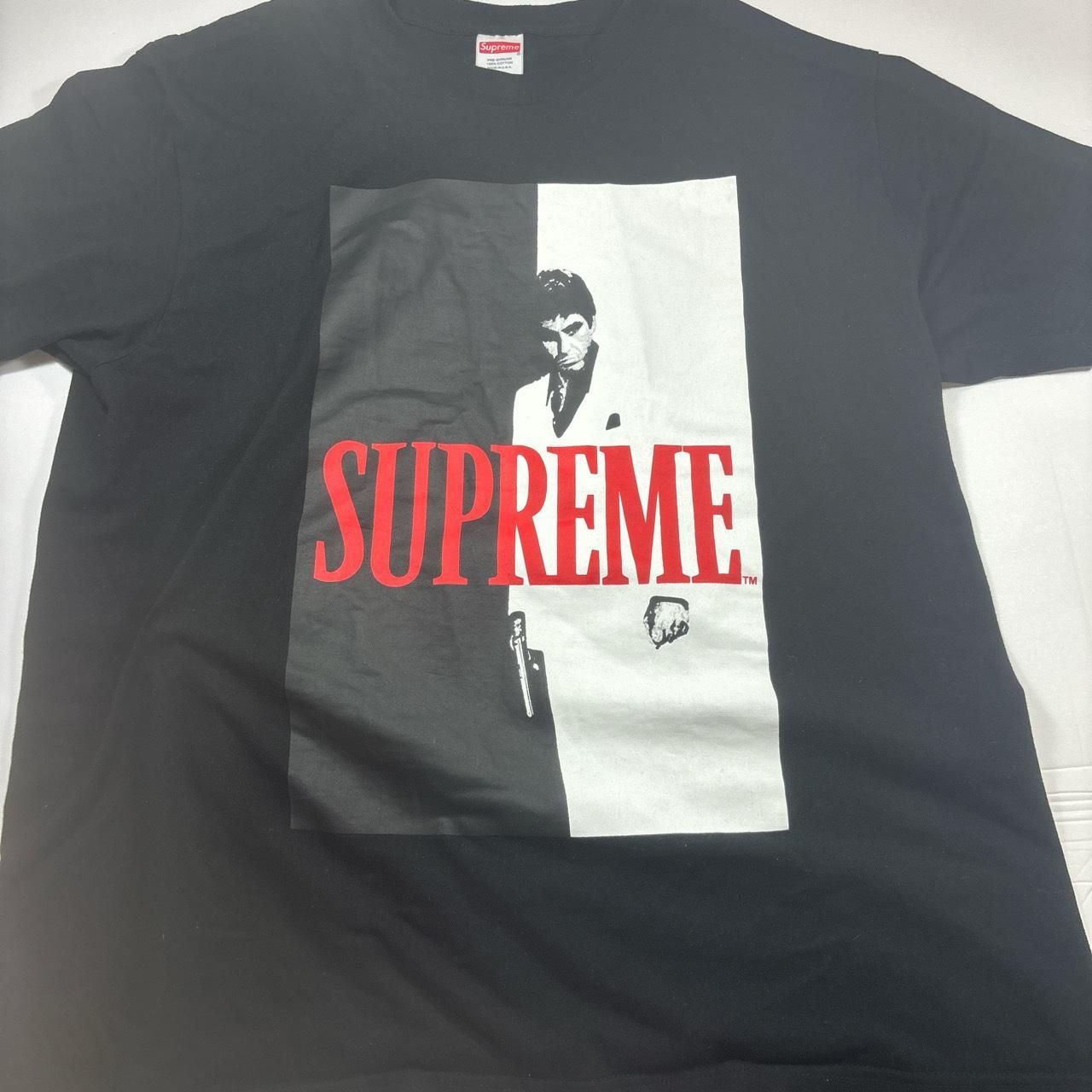 Supreme Scarface Split Tee -brand new just took of... - Depop