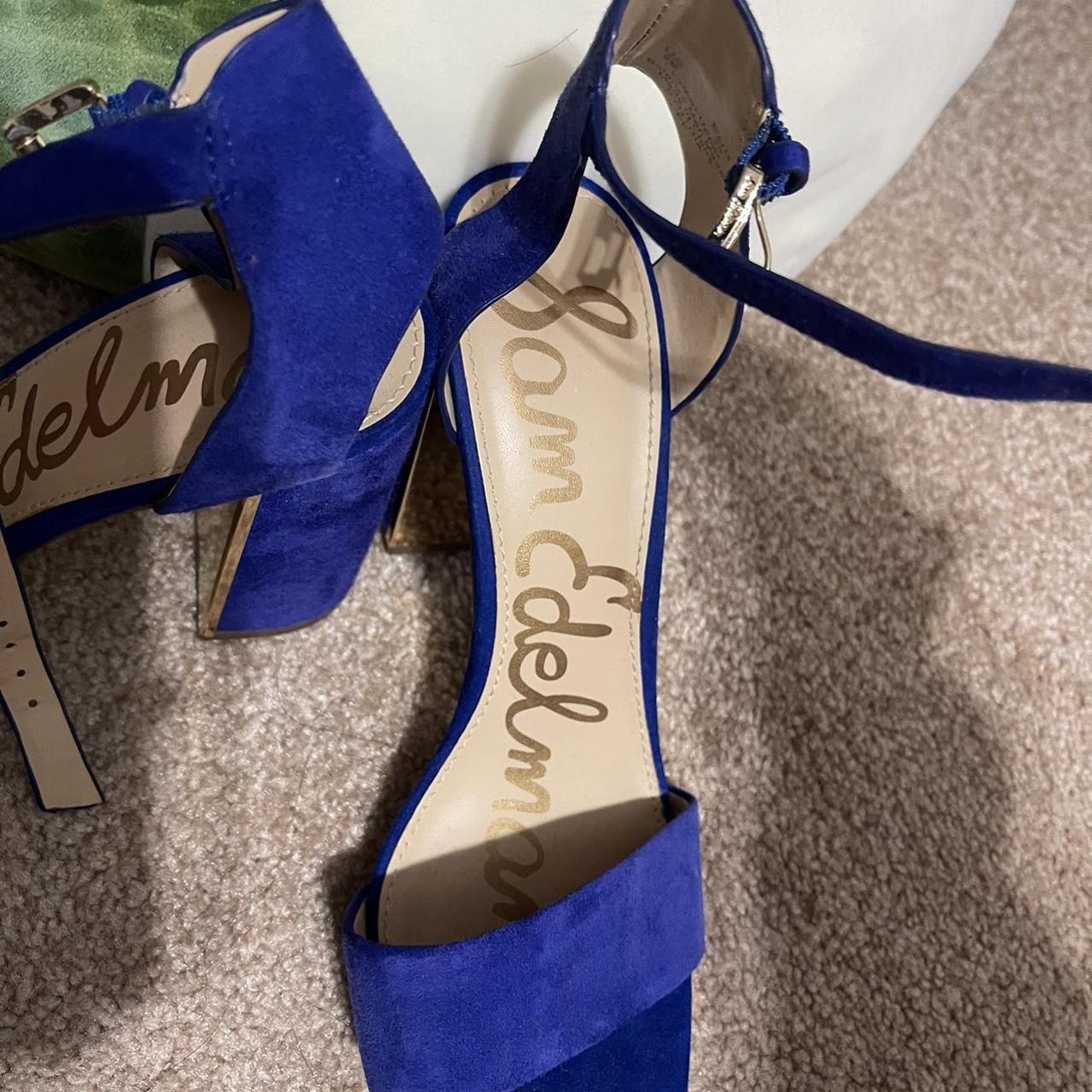 sam edelman navy blue heels