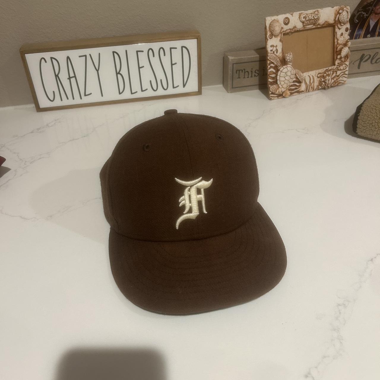 Essentials Men's Hat - Brown – Brown essentials h… - image 1