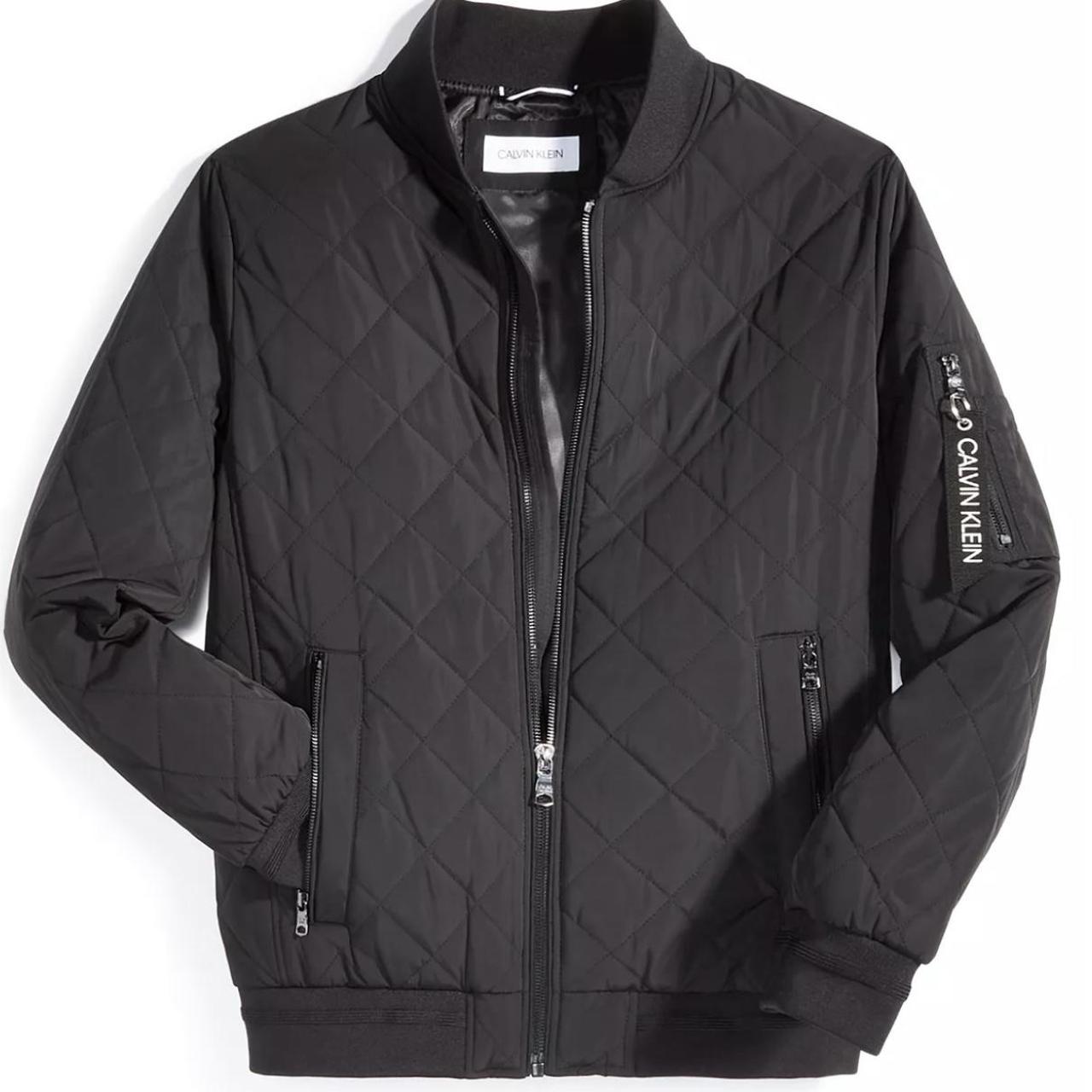 Quilted calvin klein best sale jacket