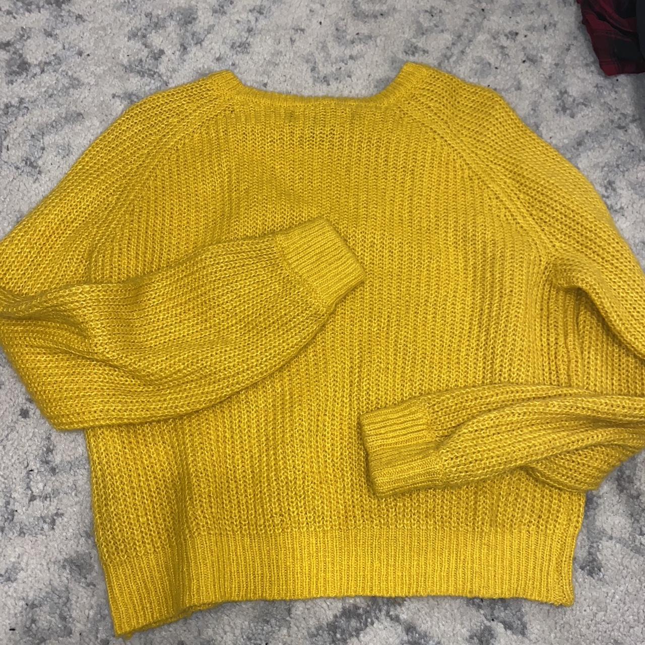 Women's Yellow Jumper | Depop