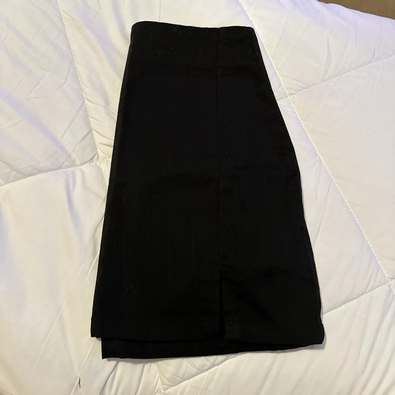 brandy melville/ john galt black skirt has gotten a... - Depop